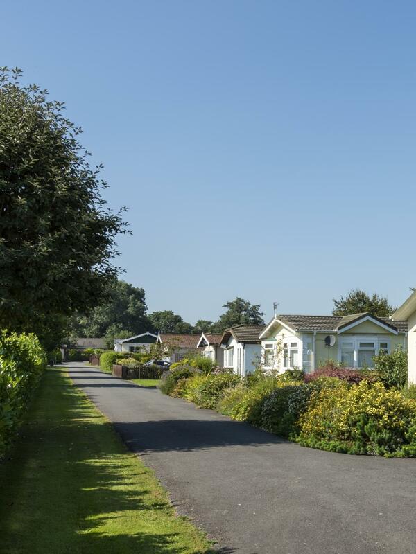 Residential park homes for sale in Wales. Beautiful serene park
