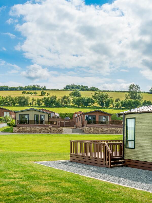 Luxury lodges and holiday homes for sale at Rockbridge Retreat, Wales. Photo of the Retreat