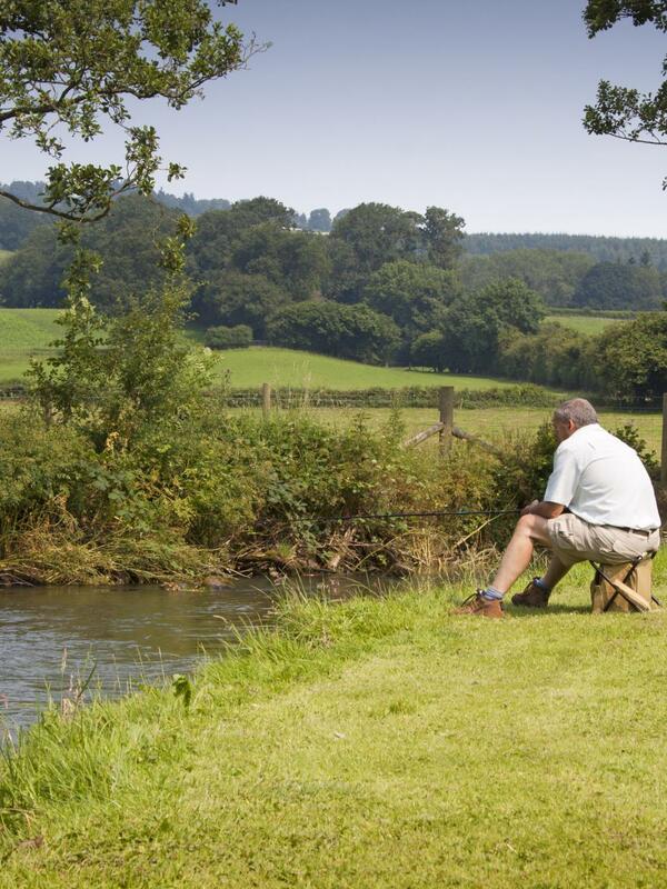 Fishing at Rockbridge Park photo