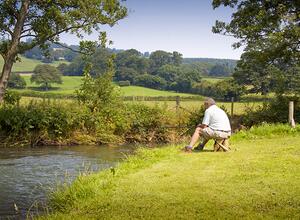 5 star holiday park with fishing. Fishing photo