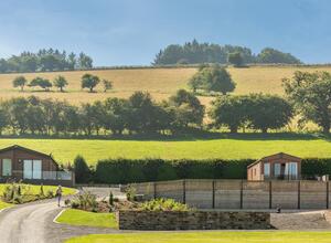 New development of luxury lodges at Rockbridge Country Park