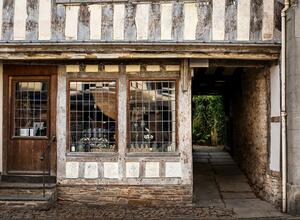 A tudor building in Presteigne