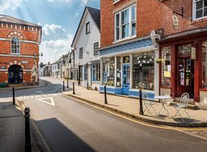 Presteigne traditional Welsh village photo
