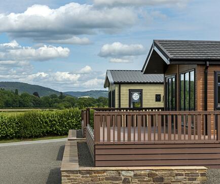 Luxury holiday lodges for sale at Rockbridge Park, Wales