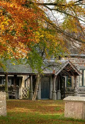 Church  at Presteigne, near to Rockbridge Park