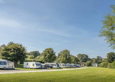 5 Star touring site seasonal pitches in Mid Wales photo