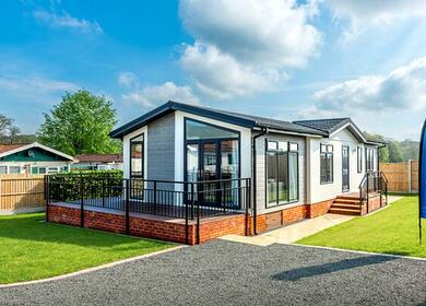 Residential park homes for sale in Wales.