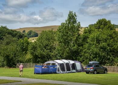 5 Star touring site in Mid Wales photo