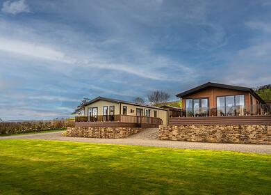 Luxury holiday lodges for sale in Wales at Rockbridge Park - park photo