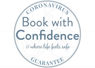 Book with confidence - social distancing holidays