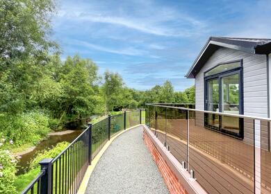 residential park home for sale at Rockbridge Park, Wales - plot photo