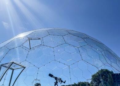 Night sky viewing dome at Rockbridge Park - photo