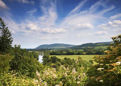 Wye Valley Walk at Whitney on Wye photo