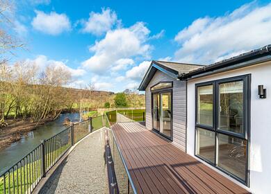 Residential park homes for sale at Rockbridge Park, Wales
