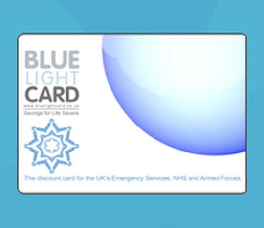 Blue Light Card