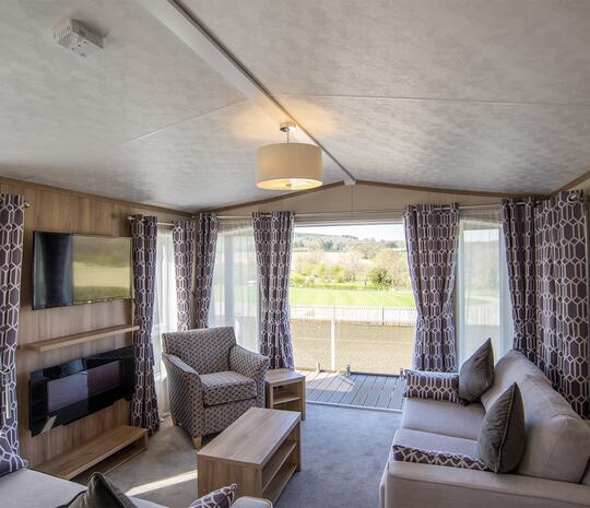 Self catering luxury lodges in Wales at Rockbridge