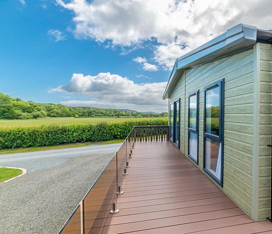 Victory Parkview Lodge for sale at Rockbridge Park Wales - exterior photo