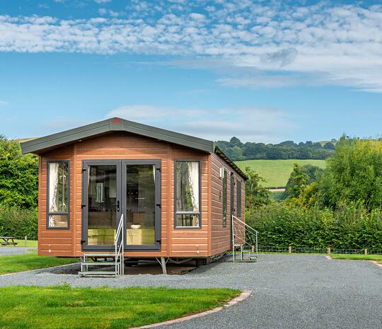 Atlas Style holiday home for sale at 5 star caravan park with river fishing