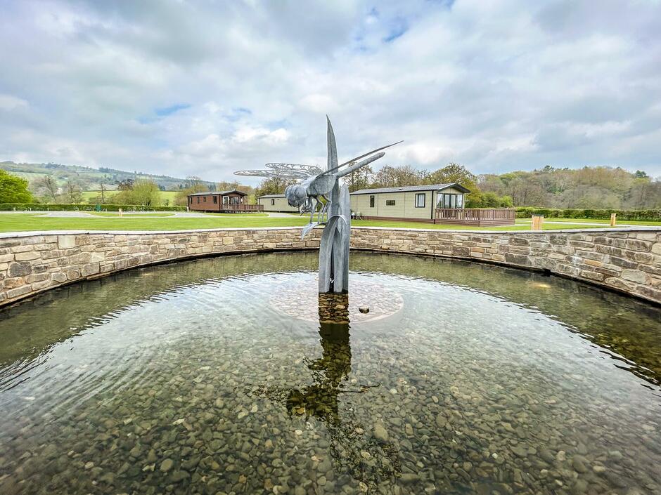 Will Carr sculpture at Rockbridge photo