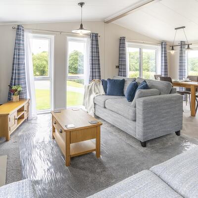 Victory Park View Lodge for sale at Rockbridge Park in Wales
