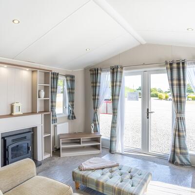 Sheraton Lodge Plus holiday home for sale at Arrow Bank, 5 star holiday park Herefordshire