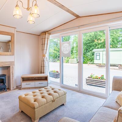 ABI Ambleside Premier for sale at Pearl Lake Country Holiday Park, herefordshire - lounge photo