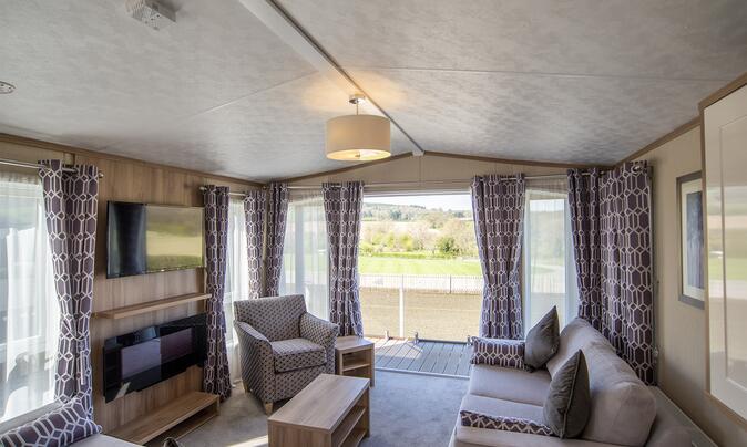 Self catering luxury lodges in Wales at Rockbridge
