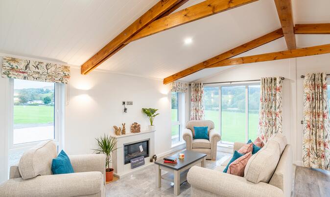 Kingston Tranquility holiday lodge for sale in Wales