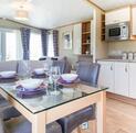 Self catering holidays in Wales - dining area