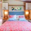 Self catering holidays in Wales - master bedroom