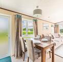 Pemberton Rivington for sale at Rockbridge Park 5 star caravan park, Wales - dining area photo