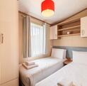 Self catering holidays in Wales - twin bedroom photo