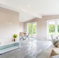 Tingdene Lamport residential park home for sale at Rockbridge Park - lounge photograph