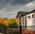 Residential park home for sale in Wales, plot photo